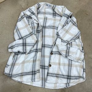 Hollister thick flannel